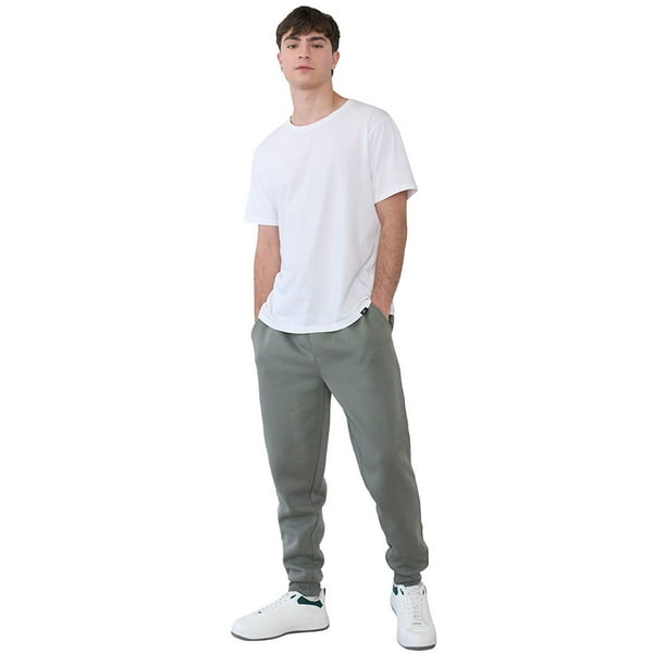 Buzo Hombre Jogger Verde Corona