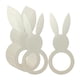 thumbnail image 1 of 20 Unids Artesanía Servilleteros Decoración Accesorios Titular Toalla Suave Hebilla Forma de Conejo para Pascua Acción de Gracias Día de San Valentín, 1 of 5