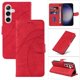 thumbnail image 5 of Funda tipo cartera con tapa para Samsung Galaxy S25 con tarjetero, soporte y cubierta magnética Rojo, 5 of 6