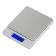 thumbnail image 2 of Pesa gramera joyería cocina 0.1g a 500g color plata, 2 of 3