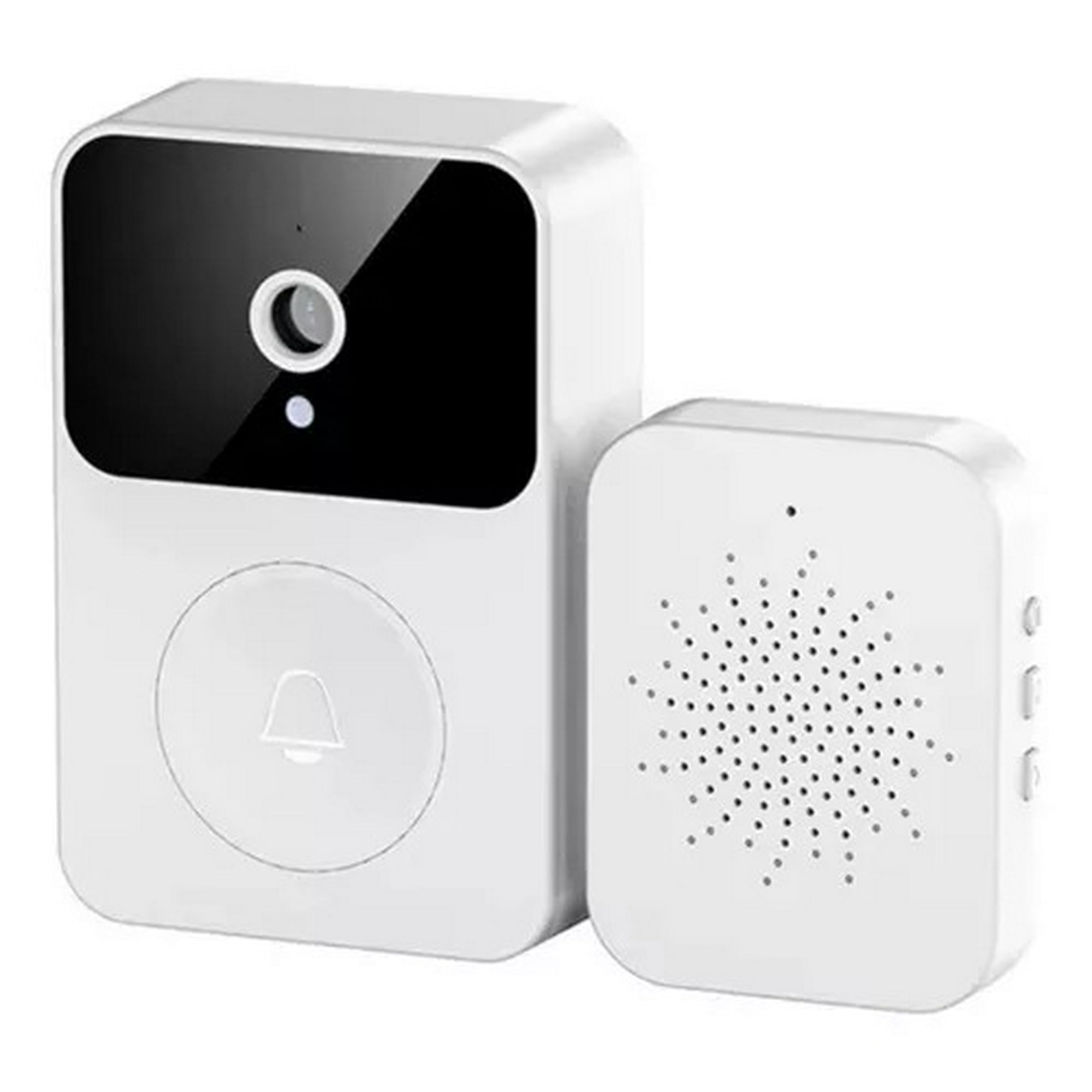 Disparo - Timbre Inteligente Wifi Full Hd Control Voz Seguridad 30 Metros