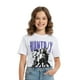 thumbnail image 1 of Polera Manga Corta Niña World Tour Blanco Kpop Demon Hunters, 1 of 5
