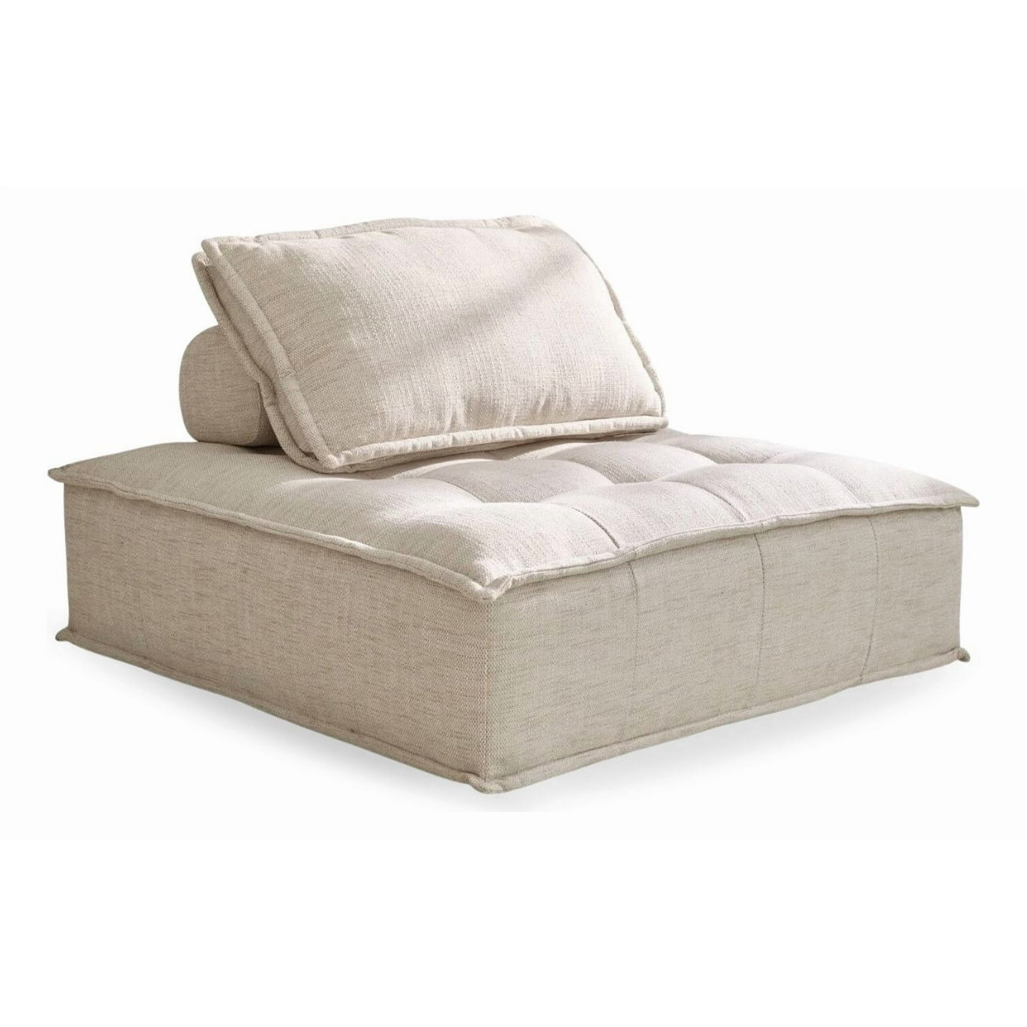 Santu Home & Deco - Puff Lounge Otomana Rectangular De Tela