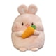 thumbnail image 4 of Juguete De Peluche De Animal, Regalo De Cumplea?os, Mu?eco De Animal Para Sala De Estar, Mesa, Sofá, Conejo Rosa Rábano, 4 of 5