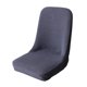 thumbnail image 5 of Funda Para Silla De Comedor De Tela Elástica Alta Funda Para Asiento Con Respaldo Alto Gris, 5 of 5