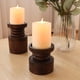 thumbnail image 3 of Candelabro de Madera Mainstays Marrón Oscuro 10 cm, 3 of 3