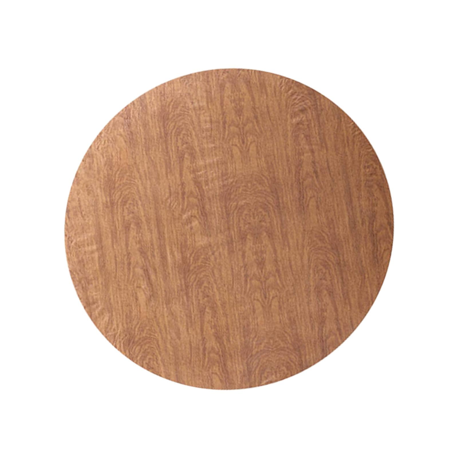 Magideal - Mantel De Vinilo Ajustado De Pvc Resistente Al Agua, Cubierta De Mesa Elástica Redonda A Prueba De Aceite Lavable Para Patio, Interior, Camping, , 60 Pulgadas