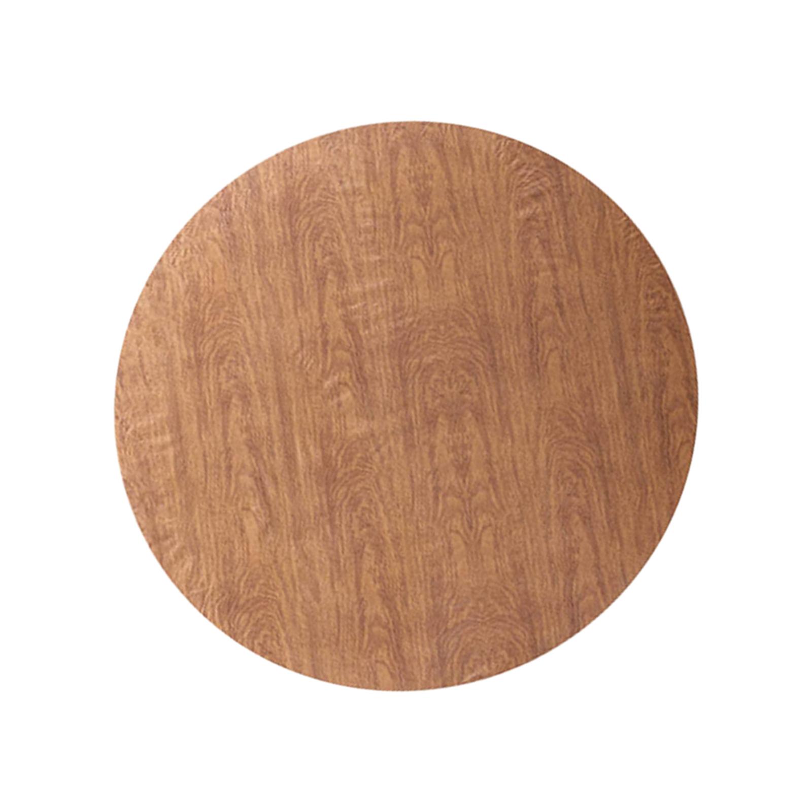 Magideal - Mantel De Vinilo Ajustado De Pvc Resistente Al Agua, Cubierta De Mesa Elástica Redonda A Prueba De Aceite Lavable Para Patio, Interior, Camping, , 60 Pulgadas