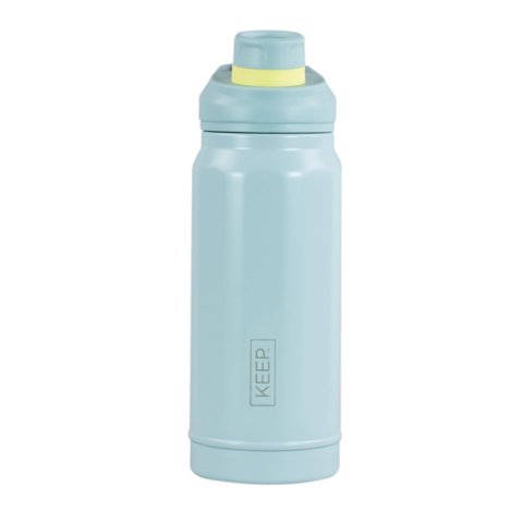 Botella Insulada Strap 650Ml Flask Keep Celeste