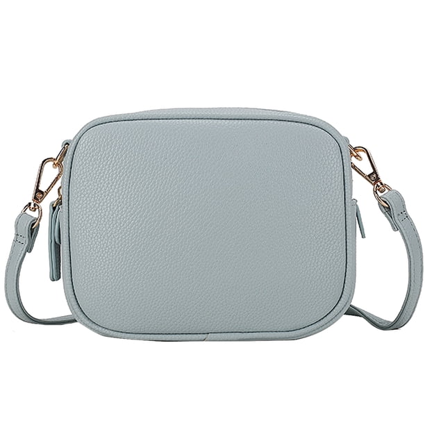Bolso bandolera para mujer, bolso de hombro, bolso de cuero, bolso bandolera, bolso para cámara, bandolera pequeña, correa de hombro ajustable, monedero para mujer