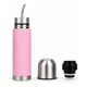 thumbnail image 1 of Termo Mate Acero Inoxidable 2en1 Botella Termica Tawo 750 Ml Rosa, 1 of 9