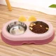 thumbnail image 2 of Comedero Doble Para Mascota Rosa, 2 of 2