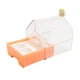 thumbnail image 5 of Caja De Baño Transparente Para Loros, Ideal Para Agapornis, Periquitos, Canarios, Color Rosa, 5 of 5