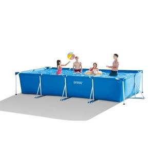 Piscina Estructural Intex Metal Frame, 450 X 220 X 84 Cm, 7.127L