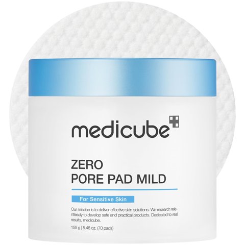 Almohadillas De Tóner Medicube Zero Pads Mild 2.0 Con 70 Almohadillas