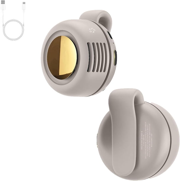 Ventilador mini clip portátil 360° rotación pareja ajustable 3 velocidades exterior oficina