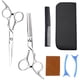 thumbnail image 1 of Tijeras profesionales para cortar el cabello, kit de entresacar para barbería, herramienta de corte de cabello familiar, 1 of 5