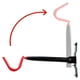 thumbnail image 3 of Soporte Bicicleta Pared Plegable Doble Gancho, 3 of 4