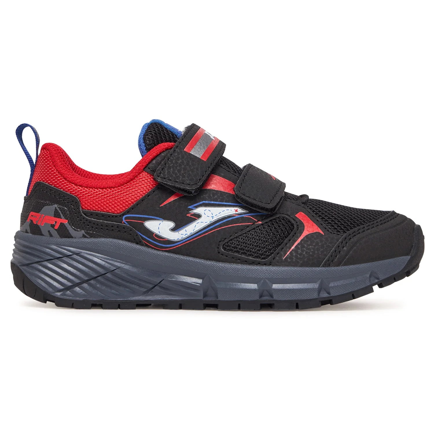Zapatilla Trail Running Kids Rift Negro Rojo Joma