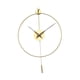 thumbnail image 1 of Reloj De Pared De Precisión Para Decoración Del Hogar, Reloj Creativo Para Oficina, Cafetería, Dormitorio, 50 Cm, Dorado, 1 of 5