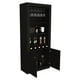 thumbnail image 4 of Bar Alto 5 Botelleros Y Portacopas Fm-003c - Cafe Oscuro Y Negro, 4 of 8