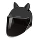 thumbnail image 1 of Casco De Motocicleta Con Visera, Gorra De Seguridad Con Ventilación, Medio Casco De Motocicleta, Color Negro, 1 of 2