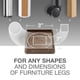 thumbnail image 3 of Copas para muebles X-PROTECTOR, goma premium, 8 piezas, 3 of 6