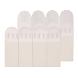 Magideal - 12 Piezas Tiras Para Pósteres Tiras Para Colgar Cuadros Colgadores De Marcos Organizadores Extraíbles Multifuncionales Para Decoraciones Ganchos De Pa , 16M X 46Mm