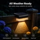 thumbnail image 5 of Luces solares LIANGLOME paquete de 16 unidades impermeables para exteriores, 12 h, 5 of 6