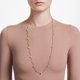 thumbnail image 5 of Collar Swarovski Imber Strandage con cristales transparentes en tono dorado, 5 of 6