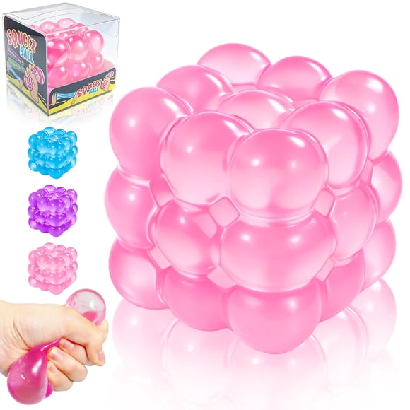 Cubo Sensorial Rosa Antiestrés Batorisy