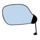 thumbnail image 3 of Parasol Para Ventana Lateral De Coche, Protección Para Ventana Lateral De Parabrisas, Parasol Para Ventana De Coche, Color Azul, 3 of 5
