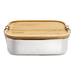 thumbnail image 1 of Tupper de acero inoxidable tapa madera 800 ml, 1 of 3