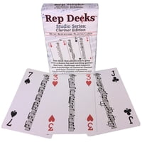 Baraja De Cartas Rep Decks Serie Studio Edición Clarinete