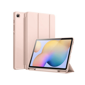 Genérico - Funda Smart Cover Para Tablet Samsung S6 Lite 10.4"" - Rosa Palo