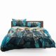 thumbnail image 1 of Pirates of the Caribbean Dead Men Quilt Duvet Cover Set Double Queen Bedclothes3-Piece Bedding Set, 1 of 5