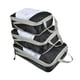 thumbnail image 4 of Compresión Equipaje Embalaje Organizador Bolsas Accesorios De Viaje Negro, 4 of 5