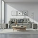 thumbnail image 1 of Living Polonia 3C+2 Pouf Tela Gris, 1 of 3