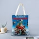 thumbnail image 2 of Arthur Christmas Bolso de tela con estampado de lienzo para mujer, bolsa de compras reutilizable y estética, con cremallera interior, regalo para mujer, 35 × 40 cm., 2 of 6