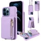 thumbnail image 1 of Stylish & Secure Wallet Case for iPhone 14/13/12/11 Pro Max/XR/XS Max/SE 2020 - RFID Credit Cards Holder, Zipper Leather Case With Wrist Strap & Handbag Case, 1 of 3