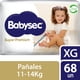 thumbnail image 1 of Pañales de Bebé Babysec Super Premium XG, 68 Un, 1 of 7