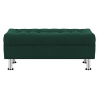 Bodevir - Banqueta Lisboa 2C Felpa 12 Verde Botella