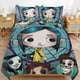 thumbnail image 1 of Coraline Duvet Cover Set 3 Piece Bedding Set Double Sided Printing Decorative Comforter Cover Set, 1 of 5