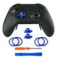 thumbnail image 2 of Aros de Acento y Botones de Cambio de Perfil AARONMEI para Controlador Xbox One Elite 2 Cromo Mate-Azul, 2 of 3