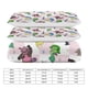 thumbnail image 3 of Pink White Plaid Inside Out Comforter Set Soft 3 Pcs Twin Bedding Sets Thicken for All Season, 3 of 5