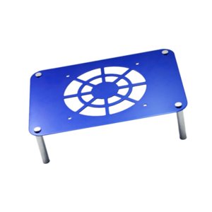 Bothyi - Base De Enfriamiento Para Enrutadores, Soporte De Enfriamiento Estable Para Enrutadores, Para Estudio En Casa, Habitación Resistente, Color Azul
