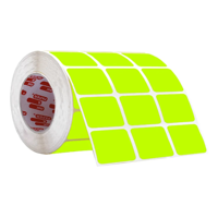 Ink & Paper - Etiqueta Rectangular Verde Stickers 22X32Mm 1000 Uni Rollo