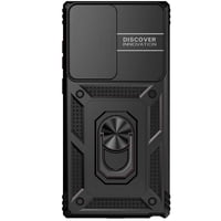 Estuche Gangxun Para Samsung Galaxy S22 Ultra, Soporte Giratorio 360°, Estilo Mecánico Y Magnético