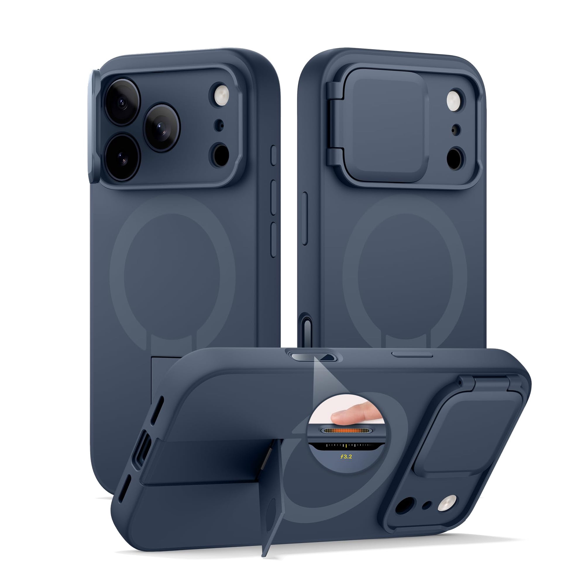 Suritch - Funda Para Celular Para Iphone 17 Pro Max De 6 9 Azul