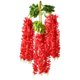 thumbnail image 1 of Flores Artificiales De Glicina Flor De Seda De Vid Para Boda Rojo, 1 of 2